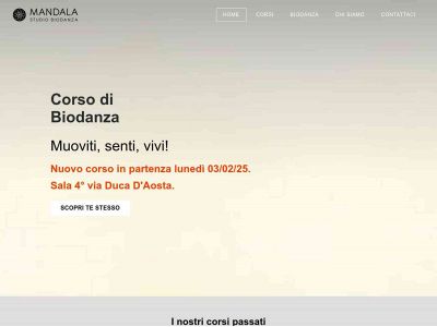 www.mandalastudiobiodanza.com snapshot