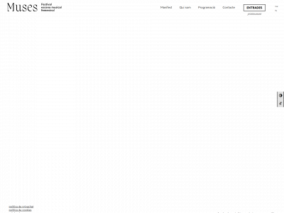 musesfestival.com snapshot
