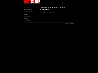 hazeglaze.se snapshot