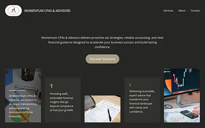 momentumcpas.com snapshot