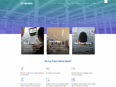 projectnekton.be snapshot