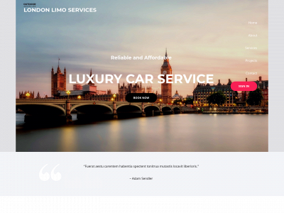 londonlimoservicescorp.com snapshot