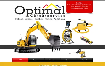 optimal-objektservice.de snapshot
