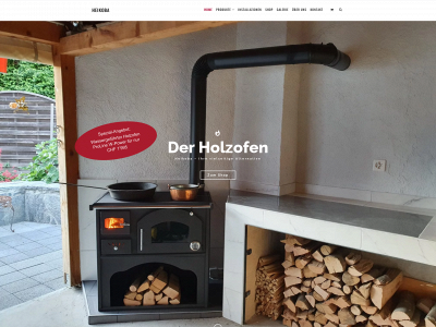 derholzofen.ch snapshot