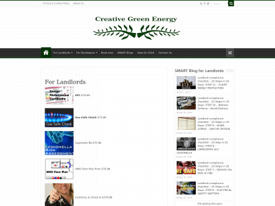 creativegreenenergy.com snapshot
