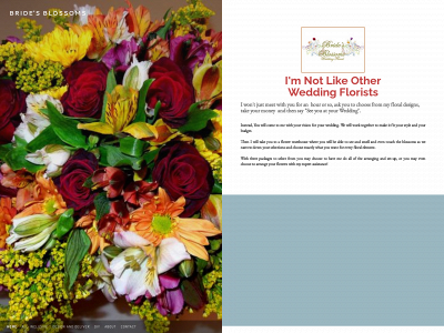 bridesblossoms.com snapshot