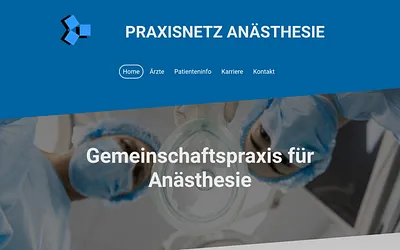 praxisnetz-anaesthesie.de snapshot