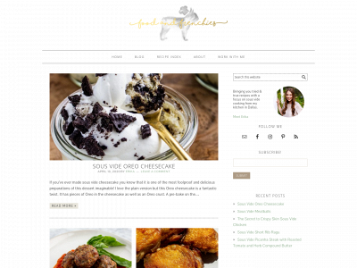 foodandfrenchies.com snapshot