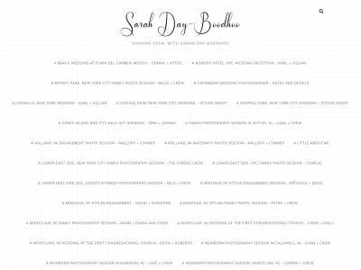 sarahdayboodhoo.com snapshot