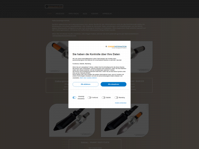 grabungsmesser.com snapshot