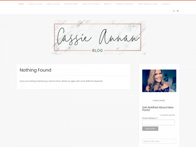 cassieannanblog.com snapshot