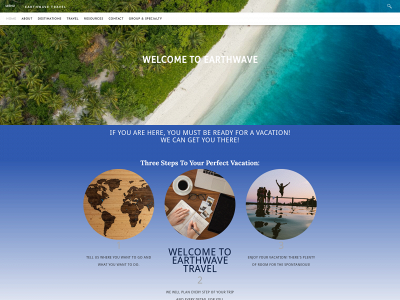 earthwavetravel.voyagerwebsites.com snapshot