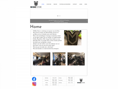m-bikestore.be snapshot