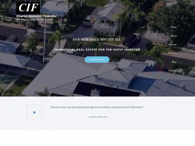 charterinvestorfinancial.com snapshot