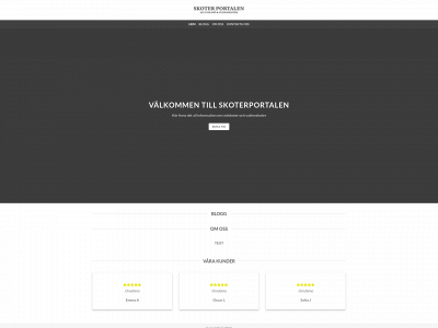 skoterportalen.se snapshot