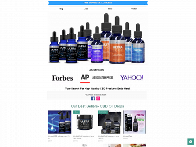 www.getcbditworks.com snapshot