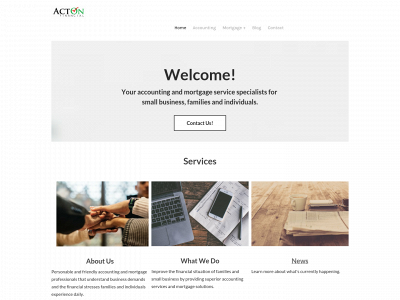 acton.financial snapshot