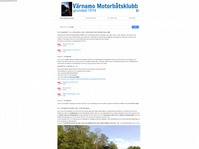 värnamomotorbåtsklubb.se snapshot