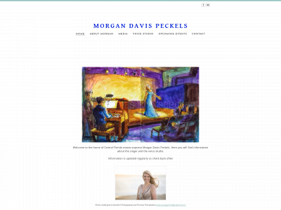 morgandavispeckels.com snapshot