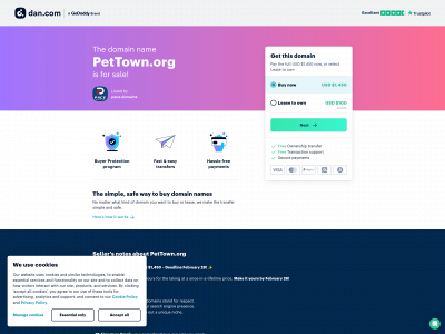 pettown.org snapshot