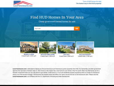 local-foreclosures.com snapshot