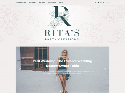 ritaspartycreationsblog.com snapshot