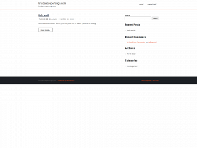 brisbanesuperkings.com snapshot