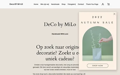 decobymilo.nl snapshot