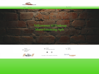 finderupmurerforretning.dk snapshot