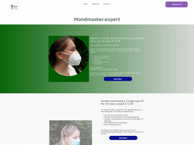 mondmasker.expert snapshot