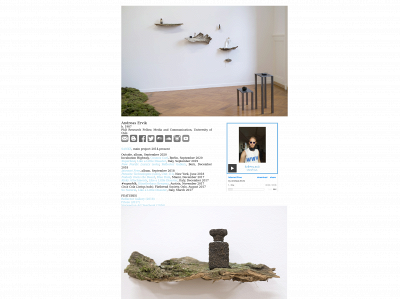 andreaservik.com snapshot