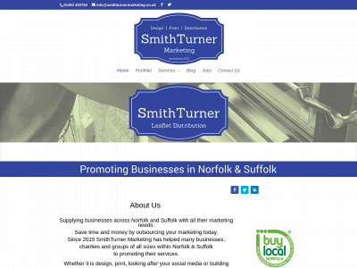 smithturnermarketing.co.uk snapshot