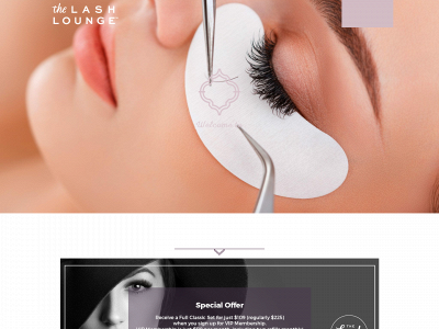 thelashloungeraleighitb.com snapshot
