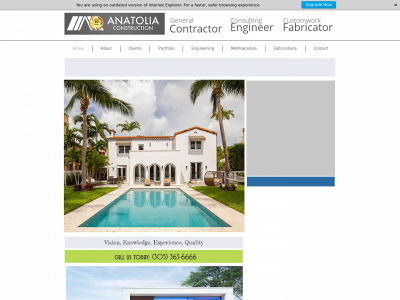 anatoliaconstruction.com snapshot