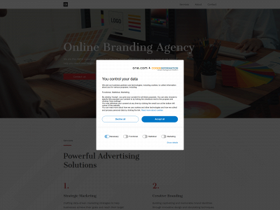 onbragency.com snapshot