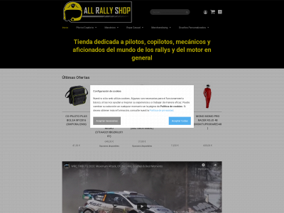 allrallyshop.com snapshot