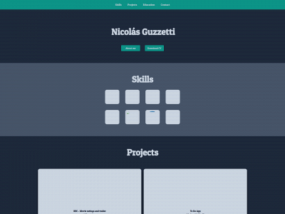 nicguzzetti.com snapshot