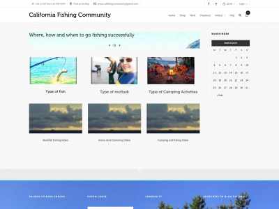 cafishingcommunity.com snapshot