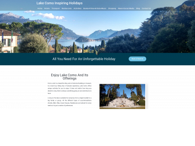 lakecomoinspiringholidays.com snapshot