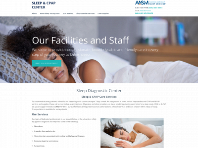 sleepandcpapcenter.com snapshot