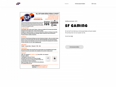 sfgaming.se snapshot
