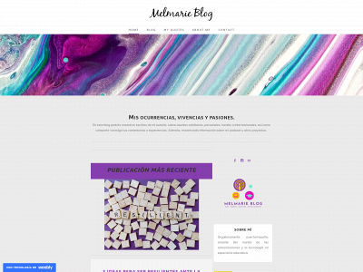 melmarieblogpr.weebly.com snapshot