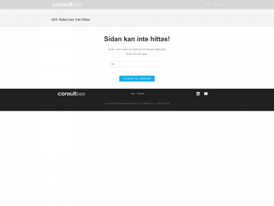 consultbee.se snapshot
