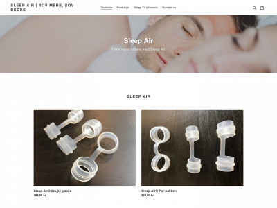 sleep-air.com snapshot