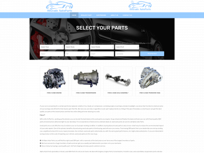 higradeautoparts.com snapshot