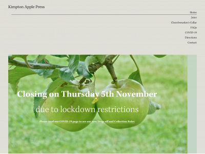 kimptonapplepress.co.uk snapshot