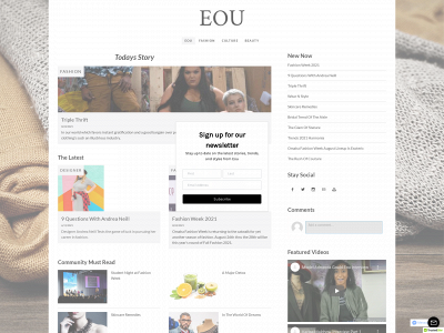 www.eoumag.com snapshot
