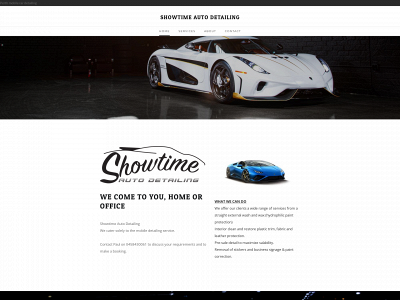 showtimeautodetailing.au snapshot