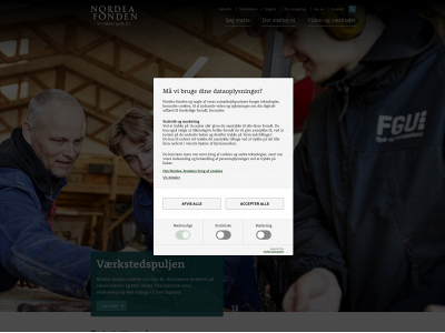 nordeadanmarkfond.dk snapshot