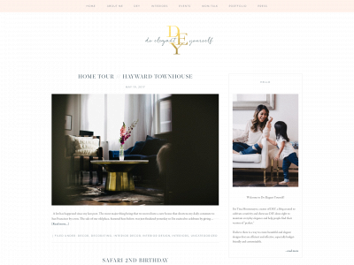 doelegantyourself.com snapshot